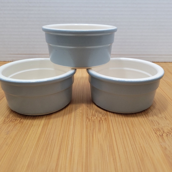 Set of 3 CERMER Ramekins Creme Brulee Lava Cake, 3.5” - Picture 2 of 8